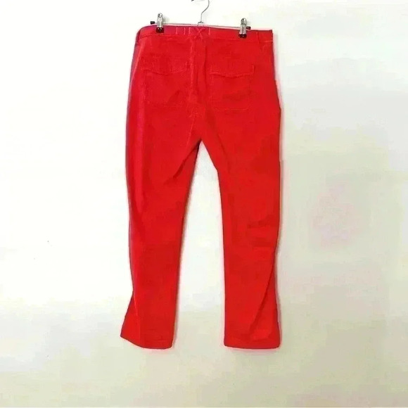 Anthropologie Hei Hei Womens Red/Orange Casual Chino Pants - Picture 2 of 7